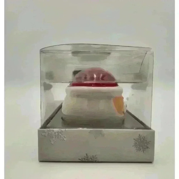 New In Box Cute Christmas Is Forever 3-D Santa‎ & Snowman Salt & Pepper Shakers - Picture 5 of 12